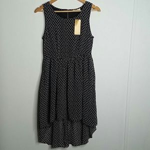 Miami Asymmetrical Tiny Bows Dress Sz. Med